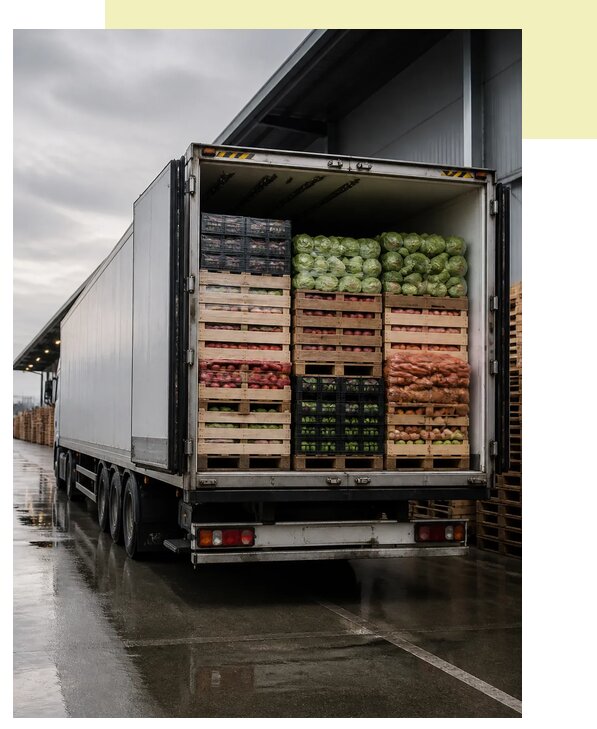 Перевозка плодоовощной продукции в Магнитогорск по цене от 5173 р. | Агросервис-Мгн