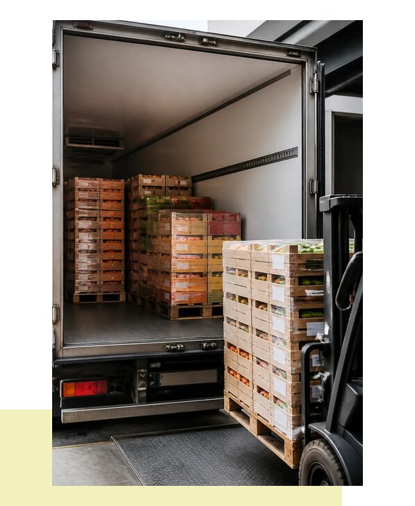 Перевозка сельхозпродукции на паллетах с доставкой в Магнитогорск